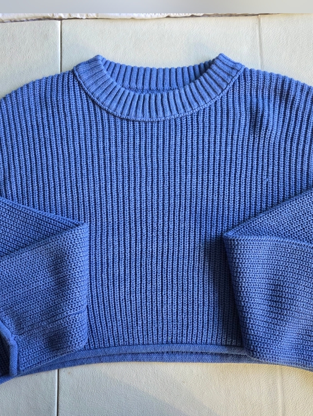 Wild Fable Cropped Rib-Knit Sweater - Picture 6 of 8